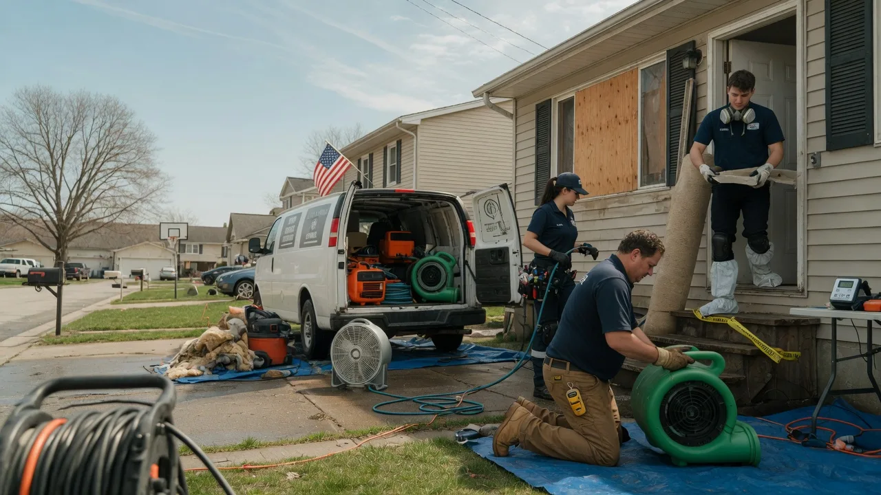 Water Damage Restoration in Garden Prairie, IL near me